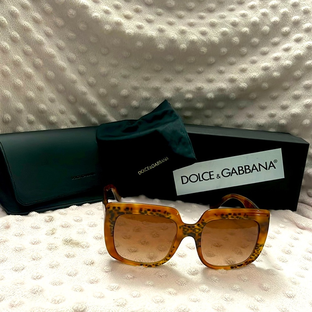 Gorgeous show stopping Dolce and Gabbana sunglasses.
